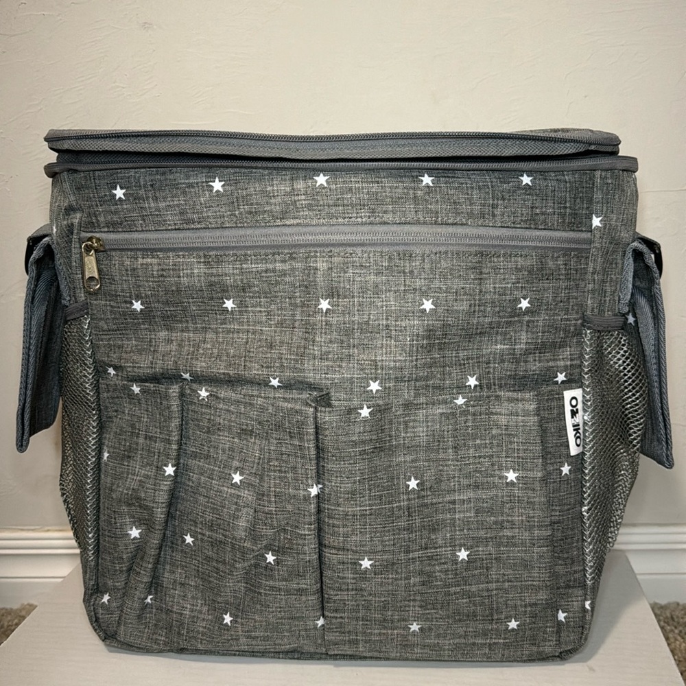 NWOT Ozziko Stroller Organizer, Universal Diaper Bag Backpack Bag